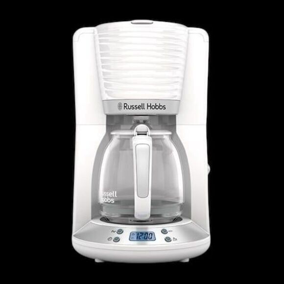 New Russell Hobbs Coventry 8-Cup Coffeemaker White - Picture 2 of 4
